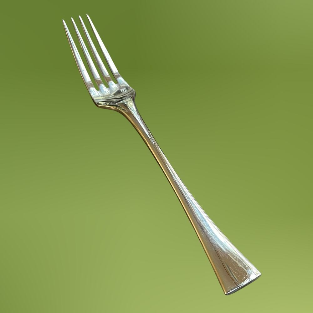 Cuisinart Elite Aveline Dinner Fork Stainless Steep Glossy Wide Flat Fan Tip